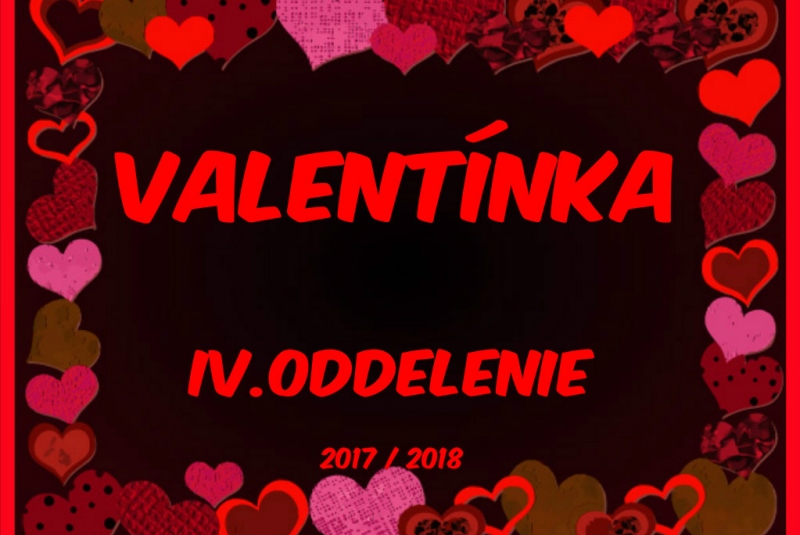 ŠKD / Valentínka