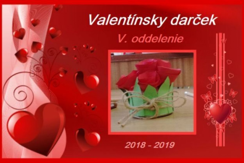 ŠKD / Valentínsky darček