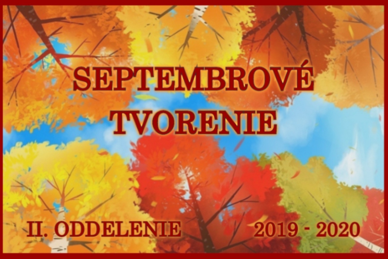 ŠKD / September v II. oddelení