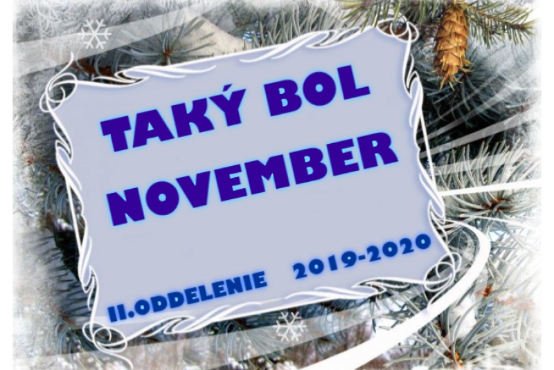 ŠKD / Taký bol november