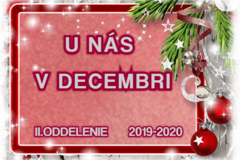 ŠKD / U nás v decembri