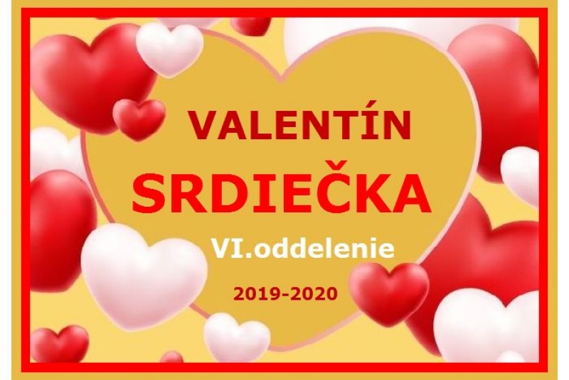 ŠKD / Valentín srdiečka