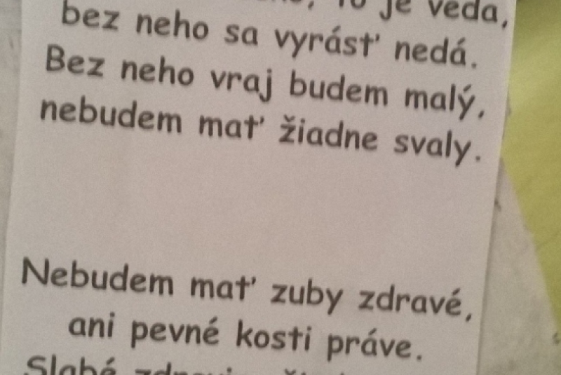 ŠKD / Svetový deň mlieka