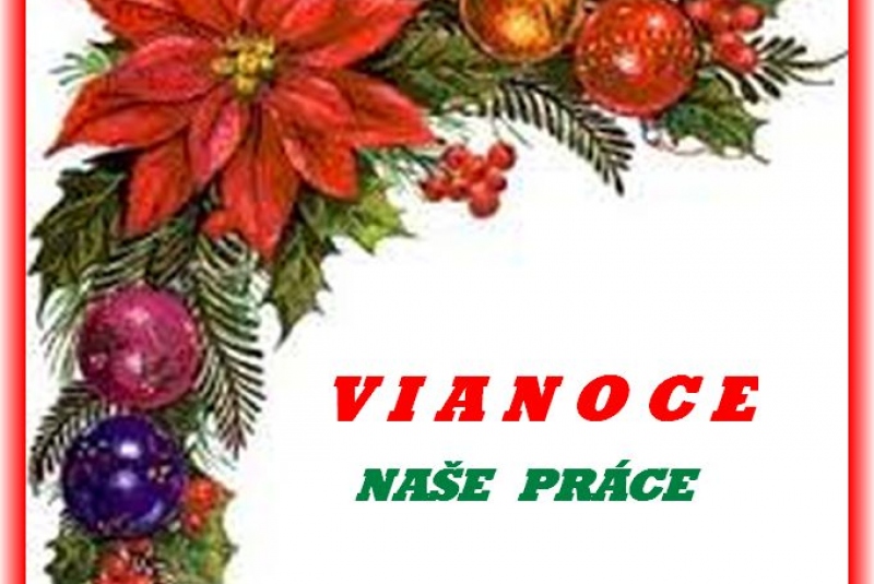 ŠKD / Vianoce - naše práce