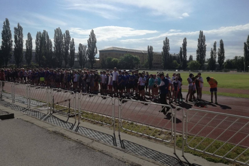 Športové súťaže / Atletika obvodné kolo