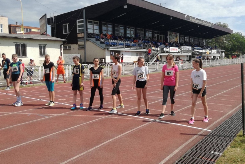 Športové súťaže / Atletika obvodné kolo