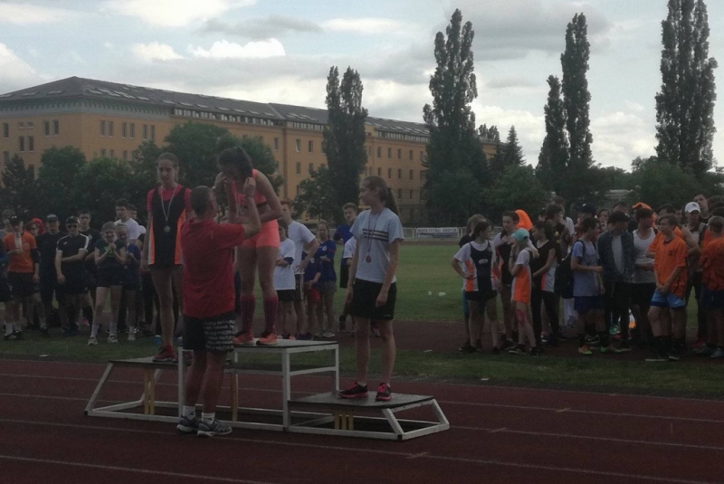Športové súťaže / Atletika obvodné kolo