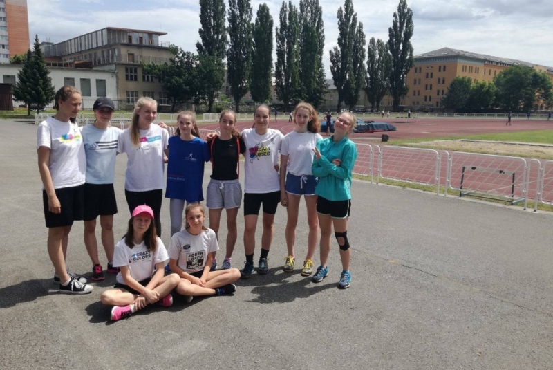 Športové súťaže / Atletika obvodné kolo