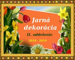 Jarná dekorácia