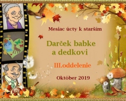 Darček babke a dedkovi