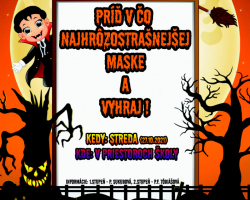 Halloweenske vyučovanie