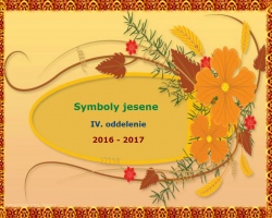 Symboly jesene